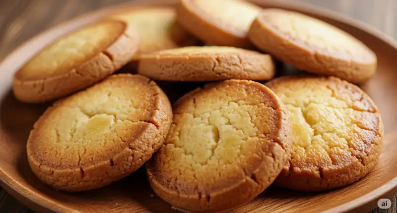 Biscotti al Burro Semplici Solo 4 Ingredienti